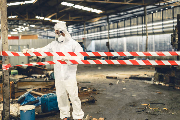 Professional Odor Removal technician working in Omaha, NE